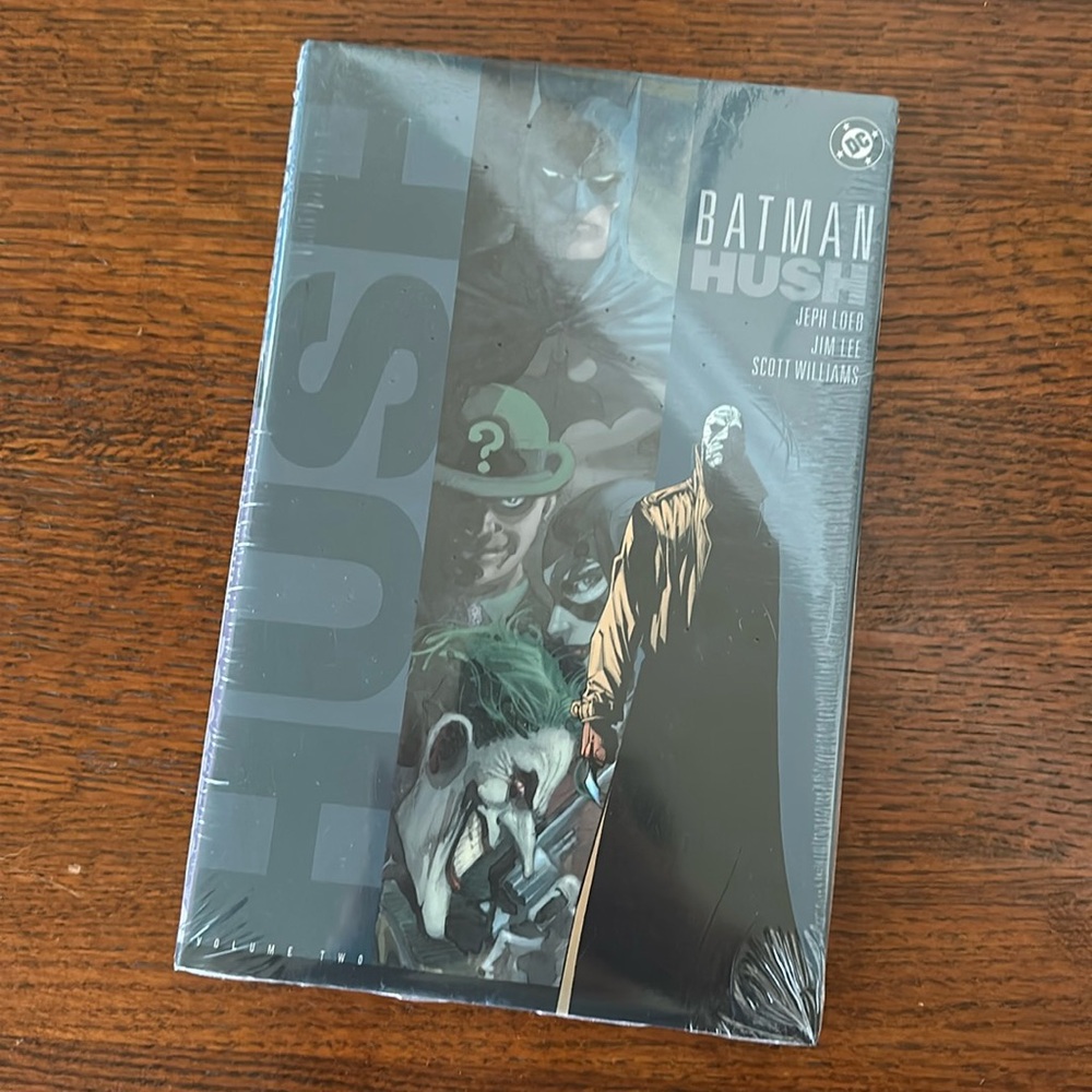 NEW Batman Hush Vol. 2 Hardcover DC Comics | Jim Lee, Jeph Loeb, Scott Williams